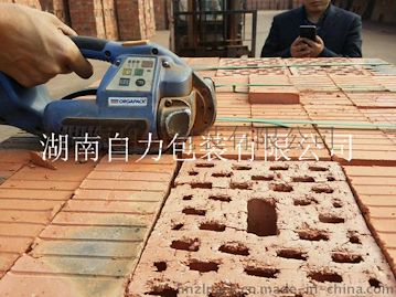 湖南ORT250磚廠打包機 全球首創(chuàng)一鍵式磚塊打包 紅塊打包機